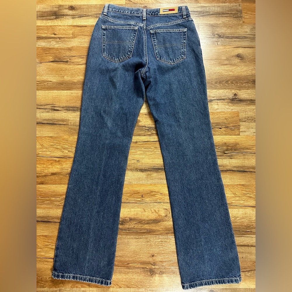WOMENS VINTAGE HGH RISE TOMMY HILFIGER BOOTCUT JEANS - Picture 6 of 13